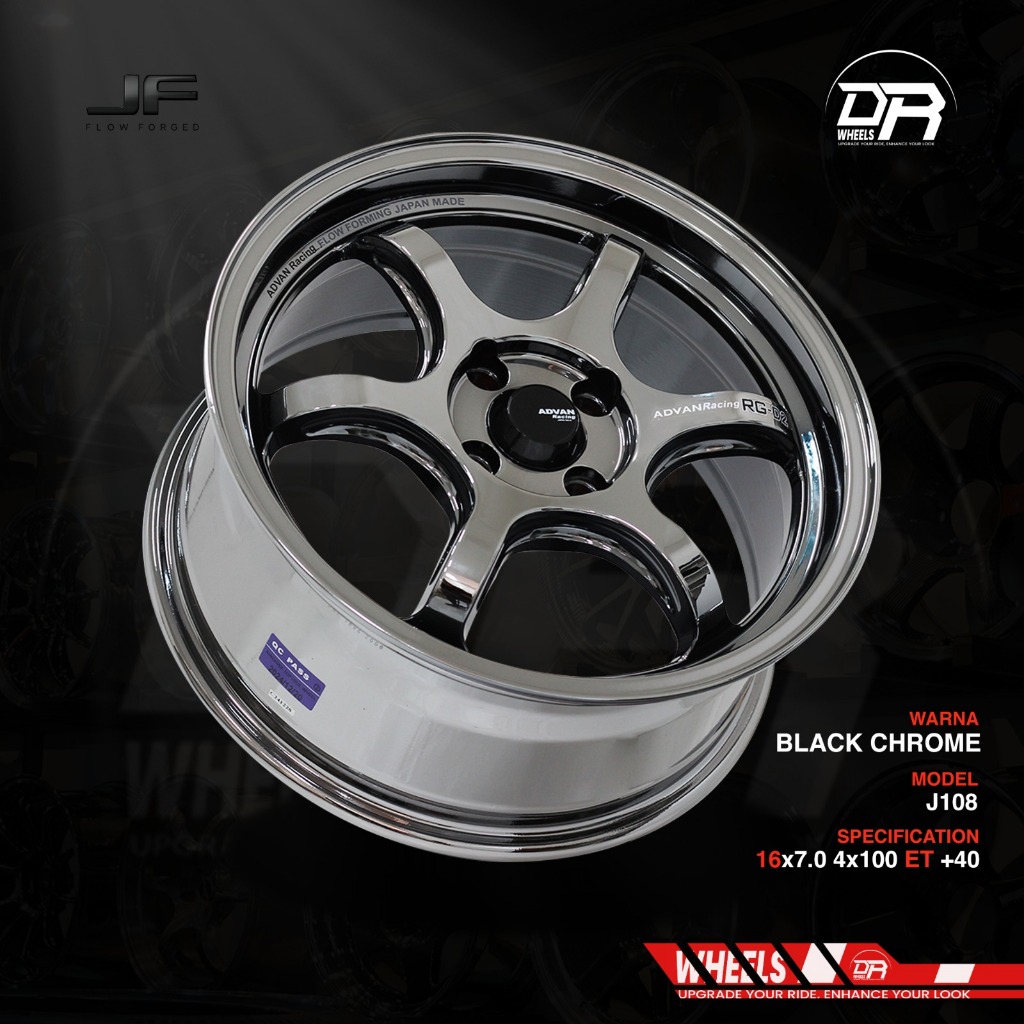 Velg RGD2 Type J108 Ring 16 JF LUXURY