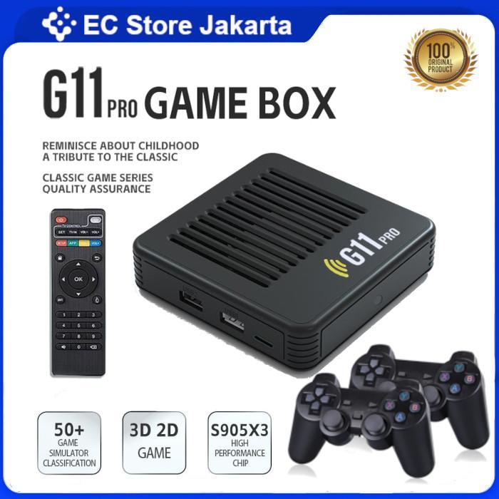 Game Box G11 Pro Android TV Retro Video Game Console Mini Game box Wireless - Game Box G11 Pro Andro