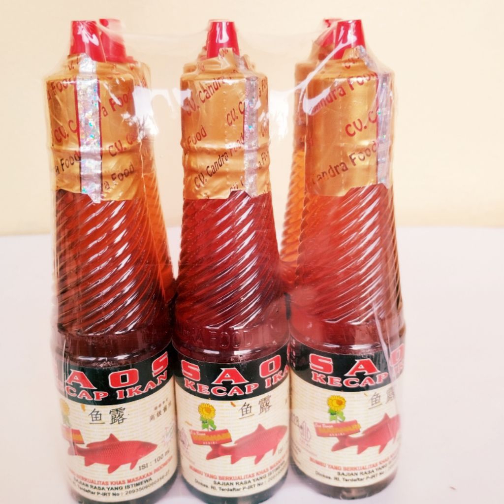 Kecap Ikan Cap Bunga Matahari 100 ml ( Halal)