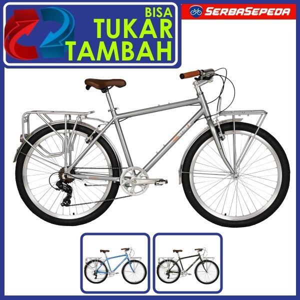 Element Ottawa RTE Sepeda Commuter / Touring Ukuran 26 Frame Alloy