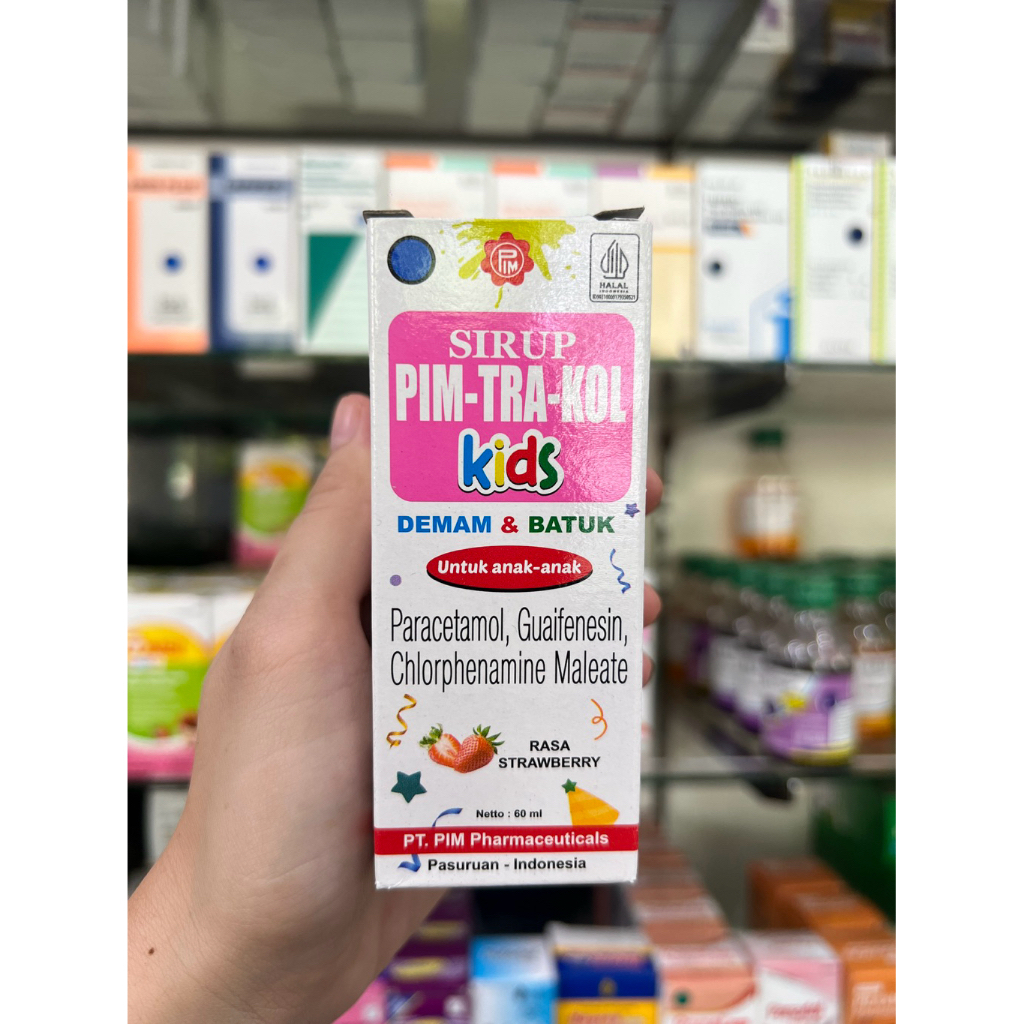 Pimtrakol Kids Sirup Rasa Strawberry 60ml