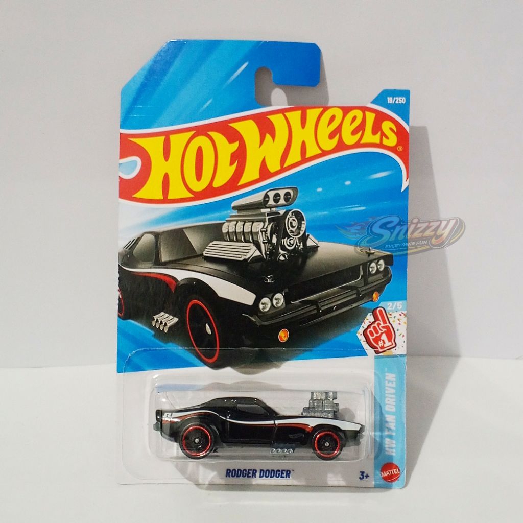 Hot Wheels Rodger Dodger Black