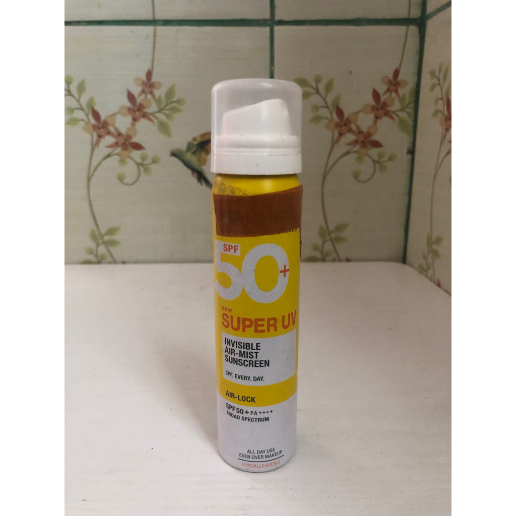 (Kemasan Reject) Skin Naturals SPF 50 PA+++ Air-Mist Sunscreen
