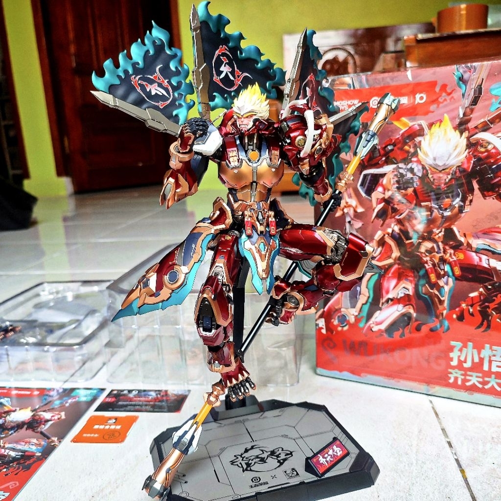 METABI METAL BUILD MOSHOW TOYS X HONOR OF KINGS SUN WUKONG THE MONKEY KING 1/100 BUKAN GUNDAM BANDAI