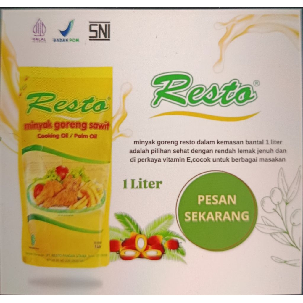 minyak goreng resto