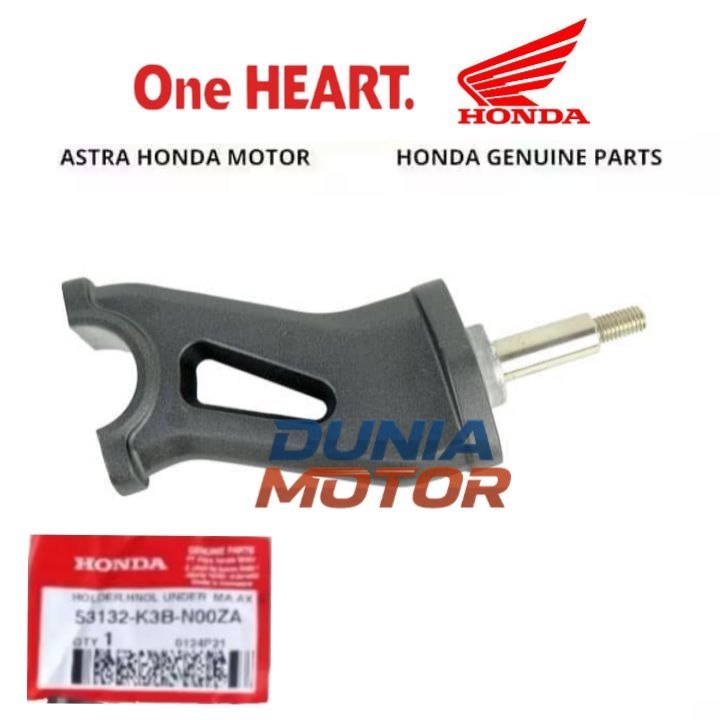 Holder Handle Under Dudukan Raiser Stir Stang Kanan Bawah Motor CB150X Original Honda AHM 53132-K3B-