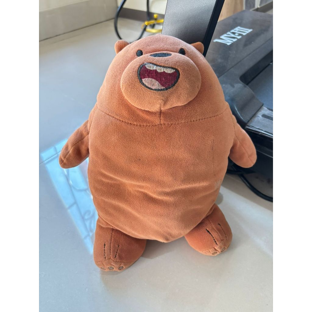 PL Boneka Bear Coklat Miniso