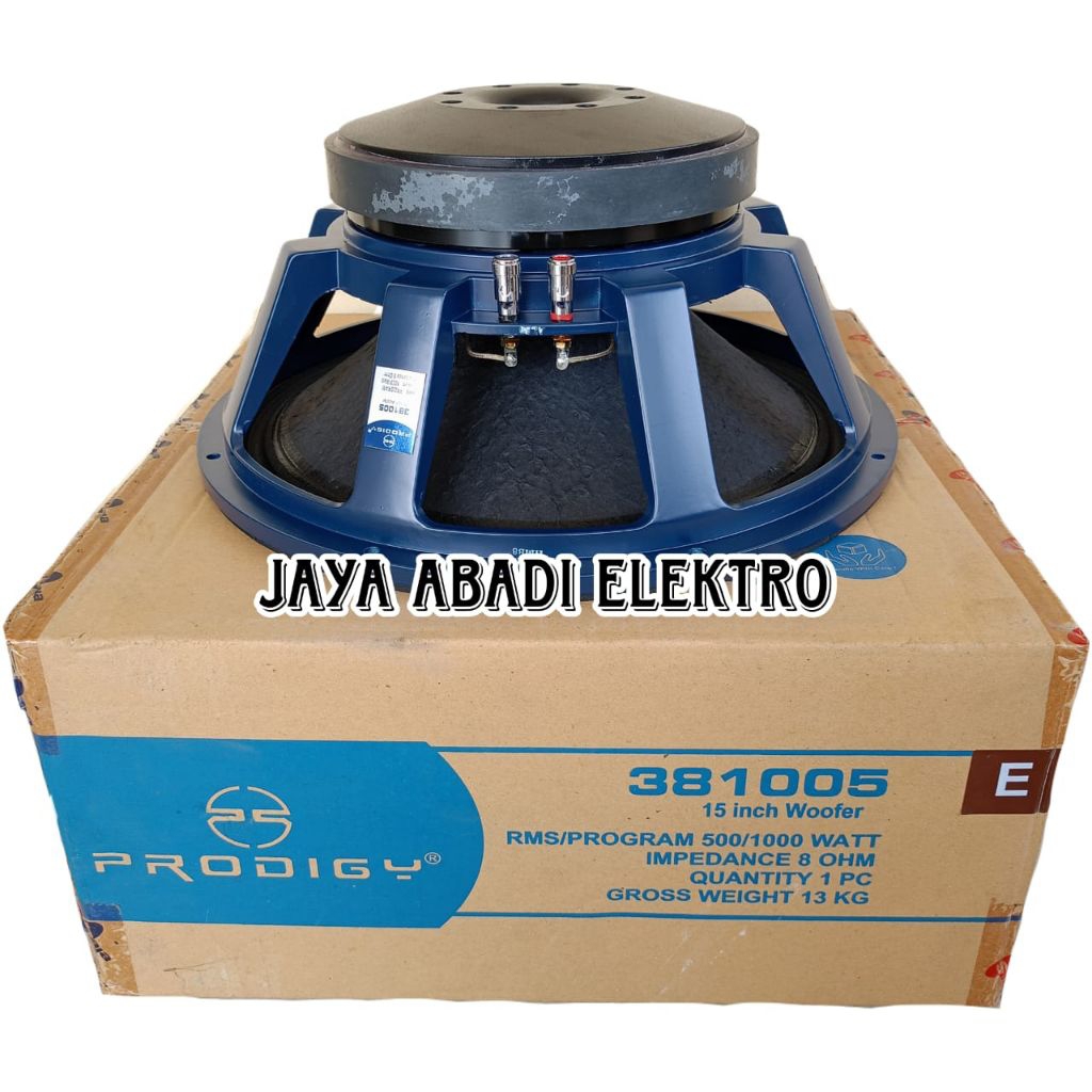 Speaker Prodigy 15 inch 381005 RMS 500/1000 WATT
