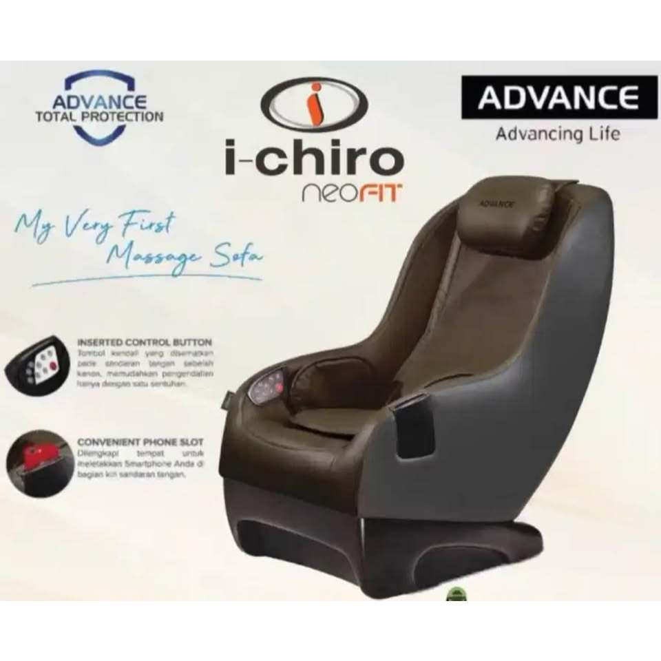 Kursi Pijat Terapi Advance Ichiro Neo Fit FREE GRATIS Neo Foot Dream Sofa Massager Alat Bangku Terap