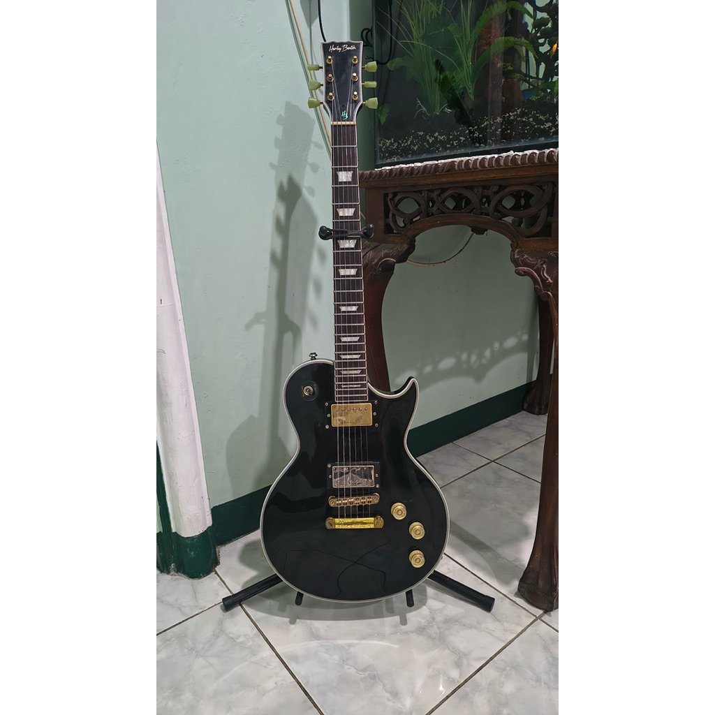 gitar harley benton original pu dimarzio,seymorduncan
