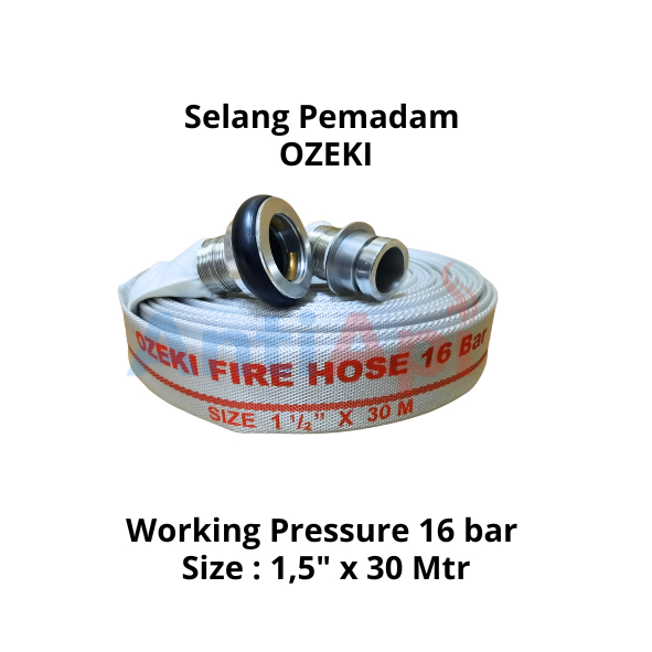 Selang pemadam OZEKI || fire hose OZEKI 16 Bar