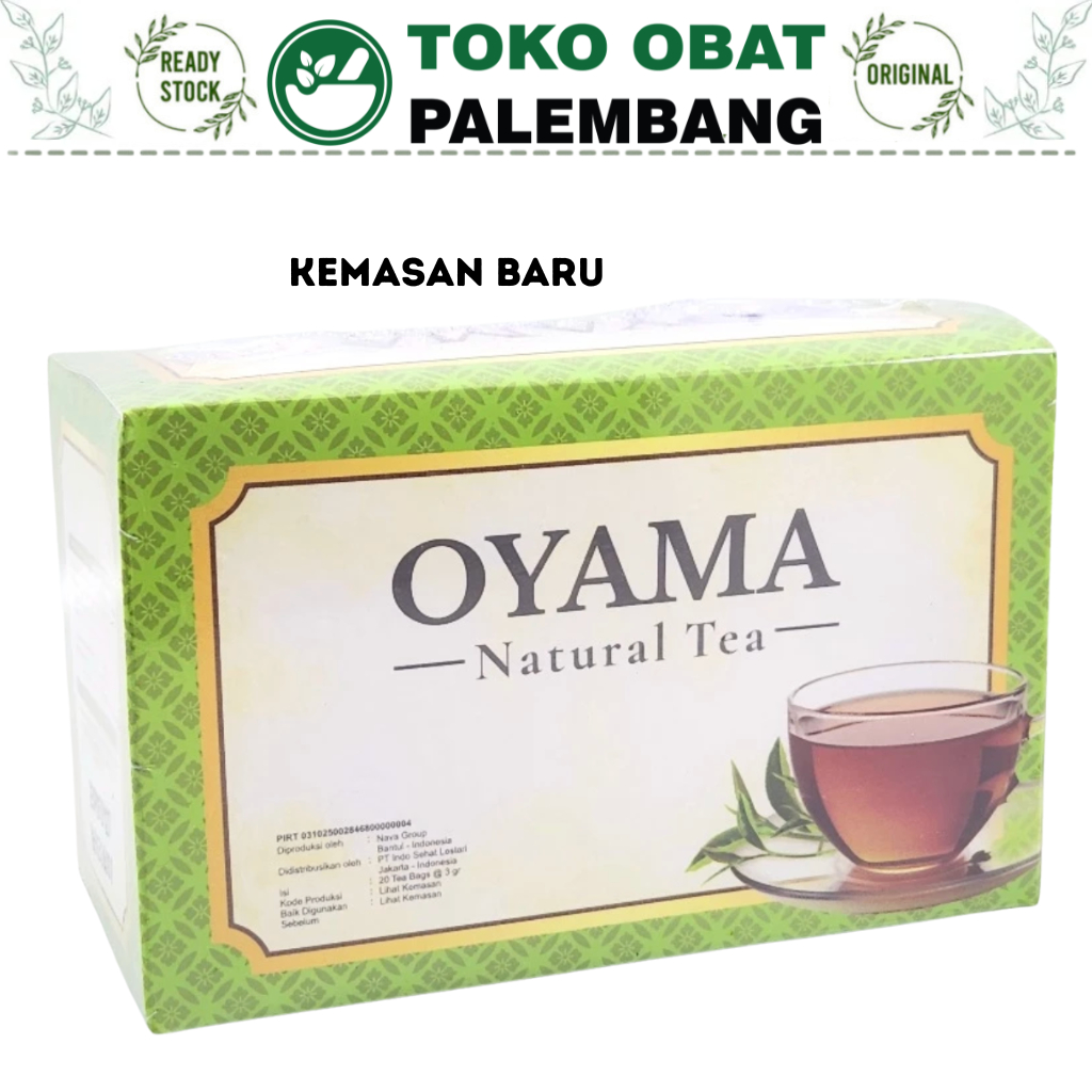 OYAMA NATURAL TEA 20 TEA BAGS TEH OYAMA TEH LANCAR BUANG AIR BESAR LANCAR BAB TEH PELANGSING SLIM TE
