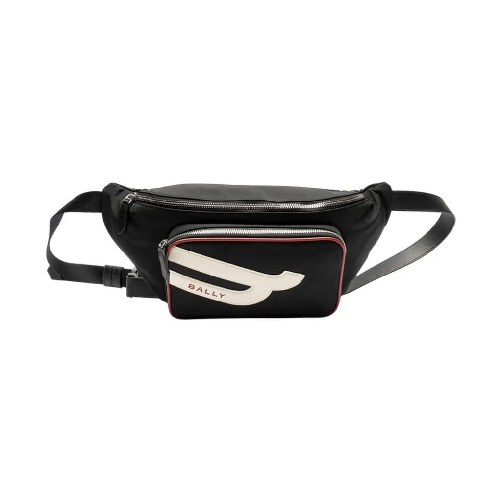 Bally Compe*tition Belt Bag with Classic Logo Black