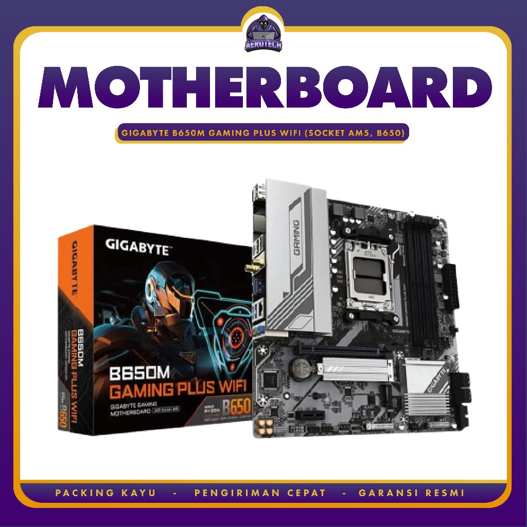 GIGABYTE B650M GAMING PLUS WIFI (Socket AM5, B650)
