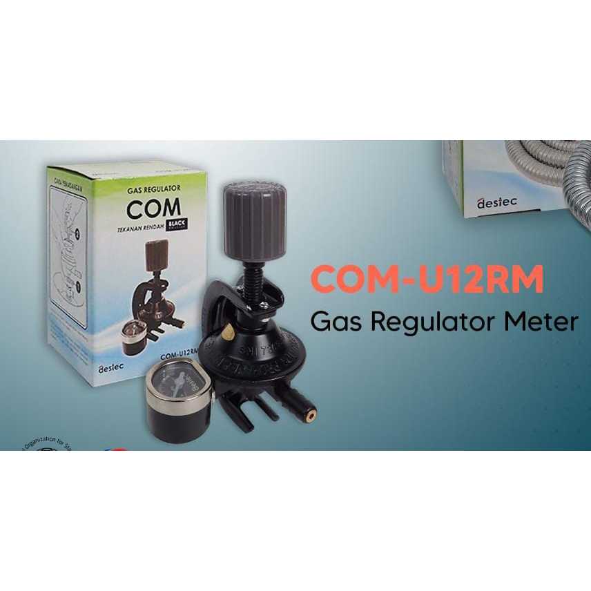 Regulator  Kompor Gas COM COM - U12RM  Regulator Tekanan Rendah