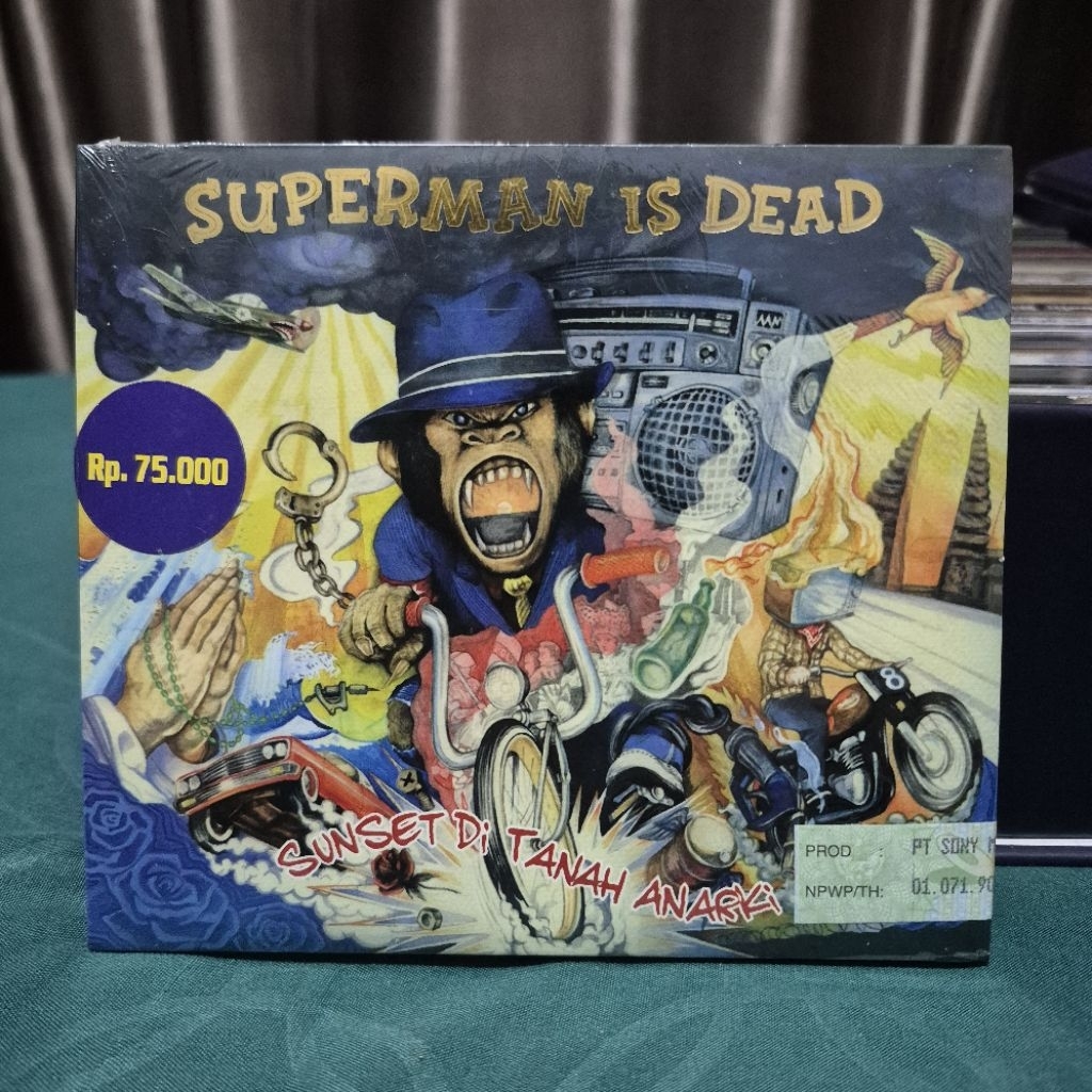 cd superman is dead SID sunset di tanah anarki NEW SEGEL