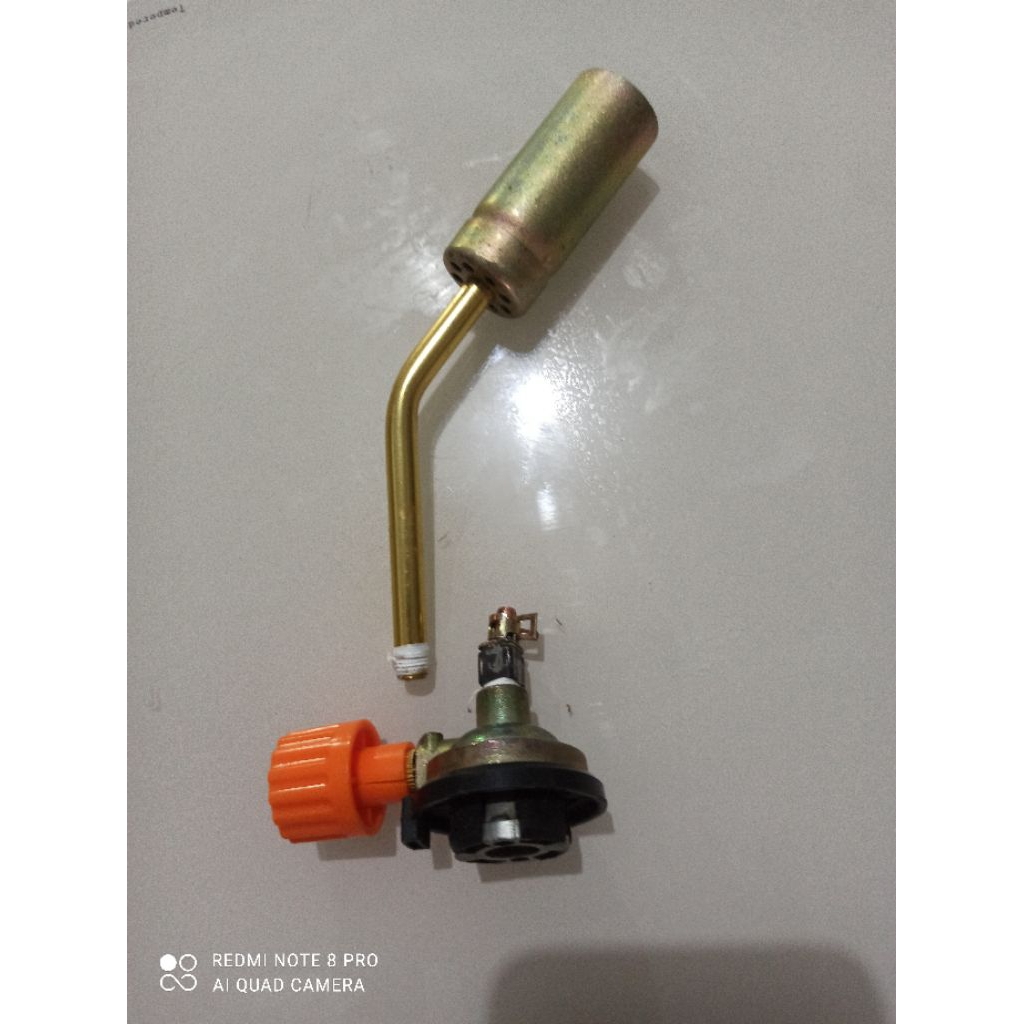 Keran Spare Part alat Refill gas.... bonus Torch 