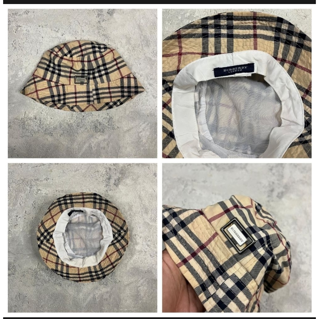 bucket hat cassual burberry london