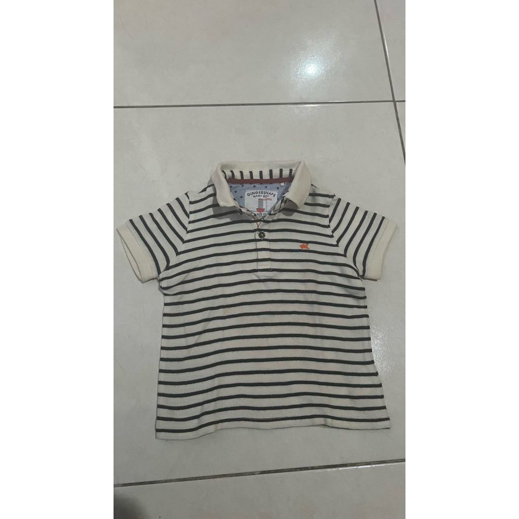 preloved polo shirt gingersnaps anak cowok