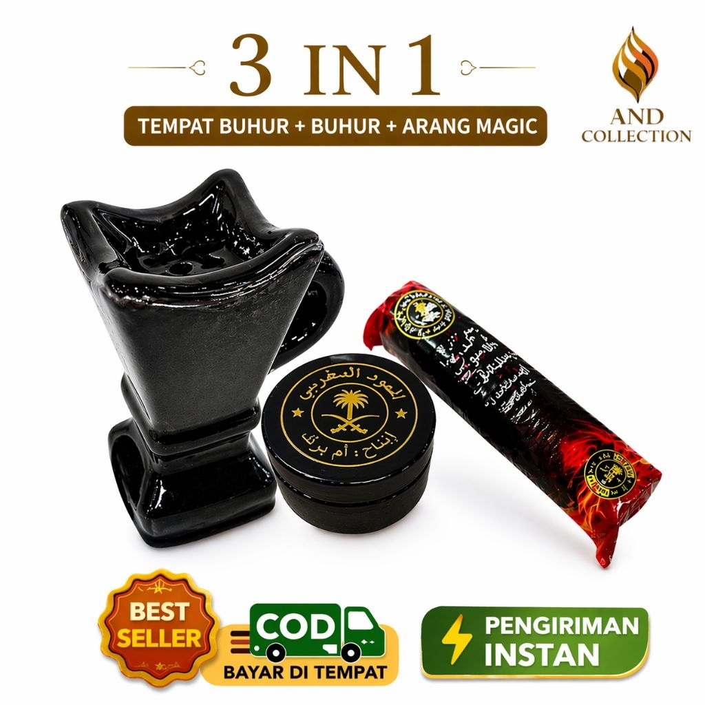 buhur magribi al kaff dupa arab menyan arab kerucut lidi pewangi paketan buhur arang prapen tempat b