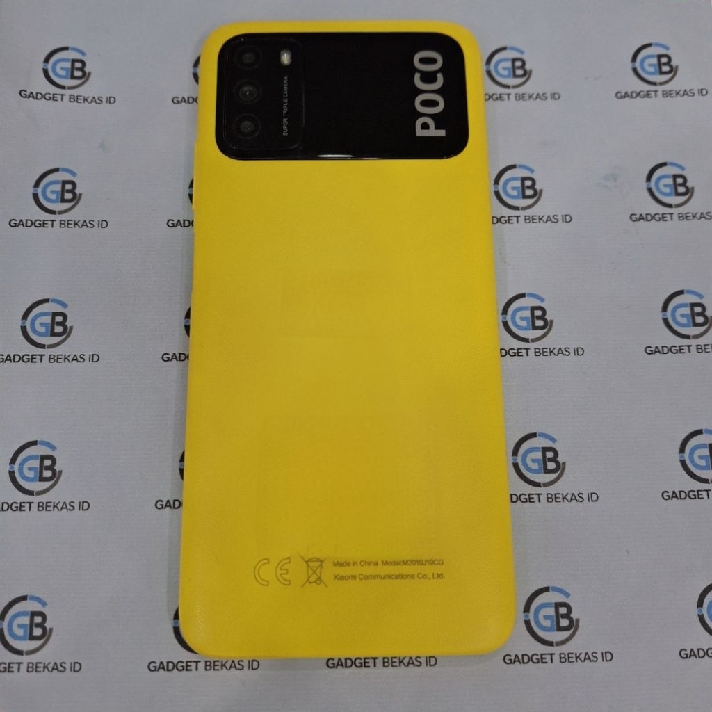 HANDPHONE SECOND NORMAL POCO M3 4+128GB ORIGINAL