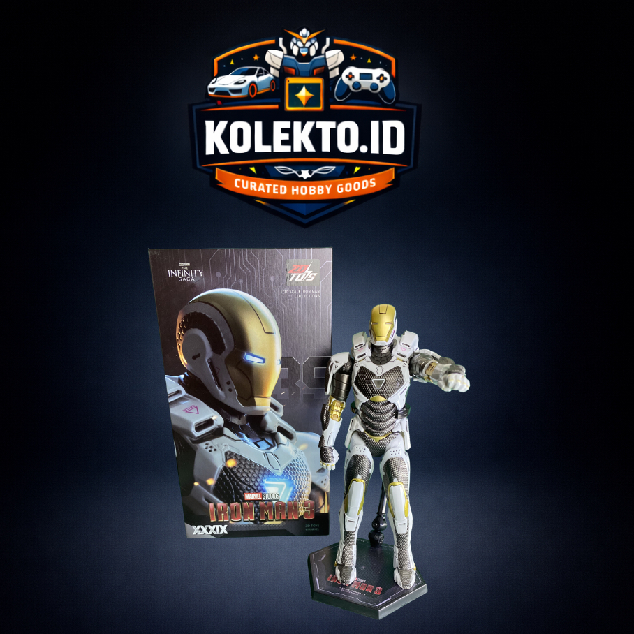 ZD Toys Iron Man Mark 39 Starboost Figure Original Infinity Saga 18cm Koleksi Marvel Murah