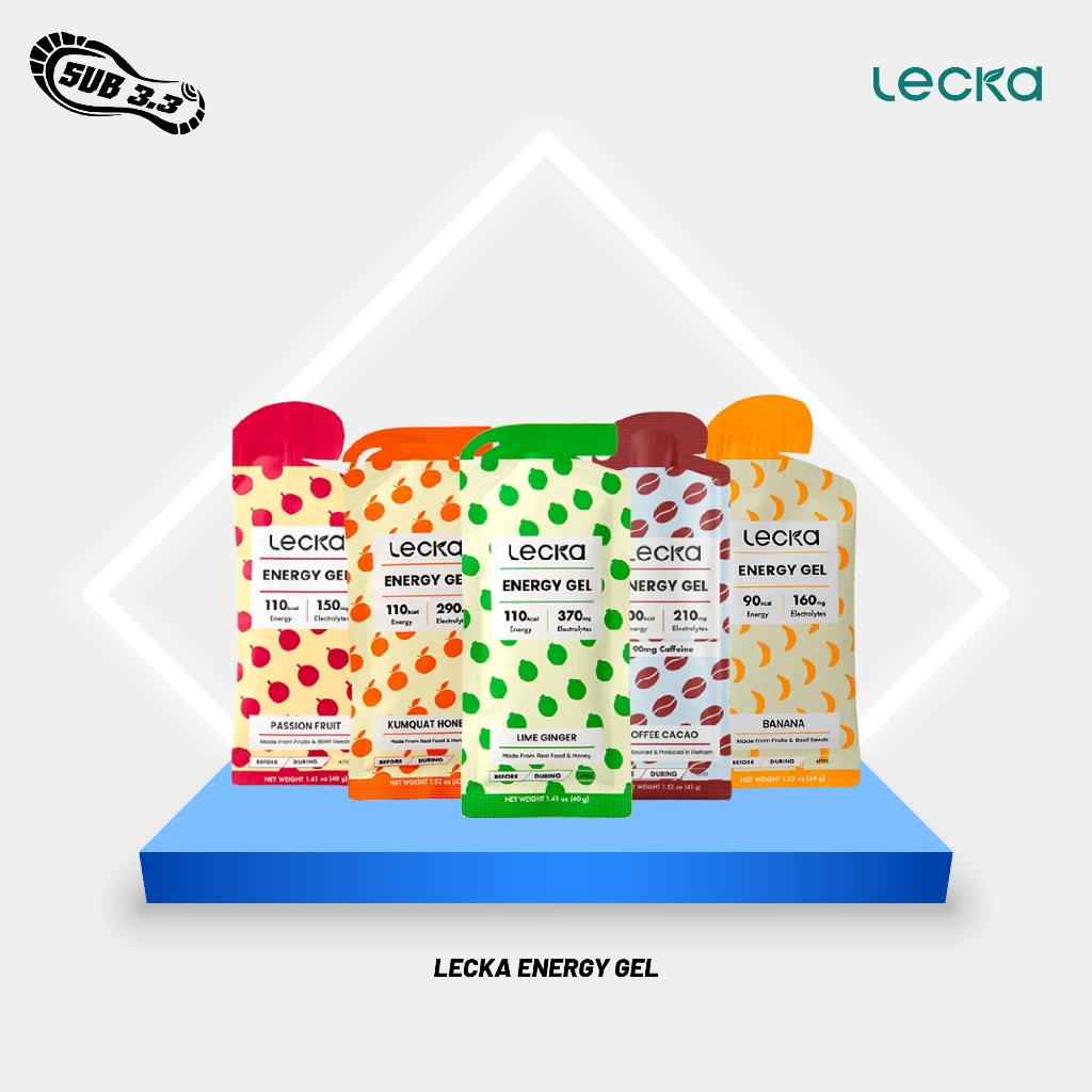LECKA - Energy Gel Sports Fuel Energy