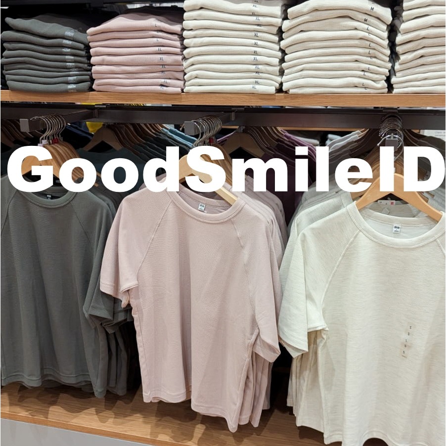 SALE Men Women T-Shirt Dry Waffle Crew Neck Kaos Pendek Pria Wanita Unisex Kerah Bulat UNIQLO JASTIP