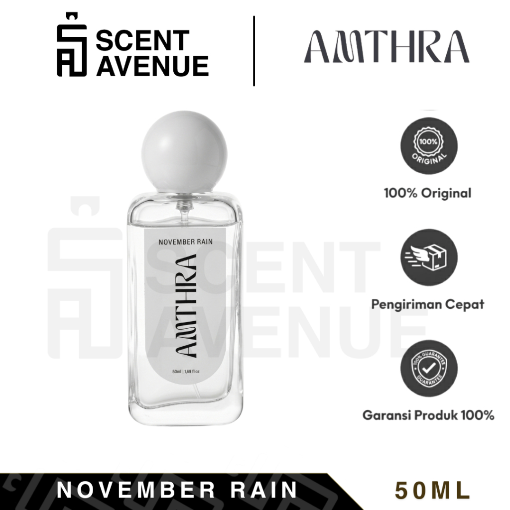 AMTHRA | NOVEMBER RAIN | 50 ML | EAU DE PARFUM