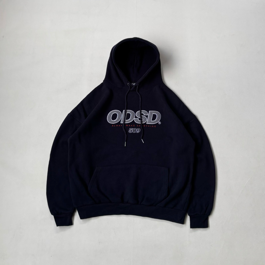 ODD Studio ODSD Logo Hoodie Navy