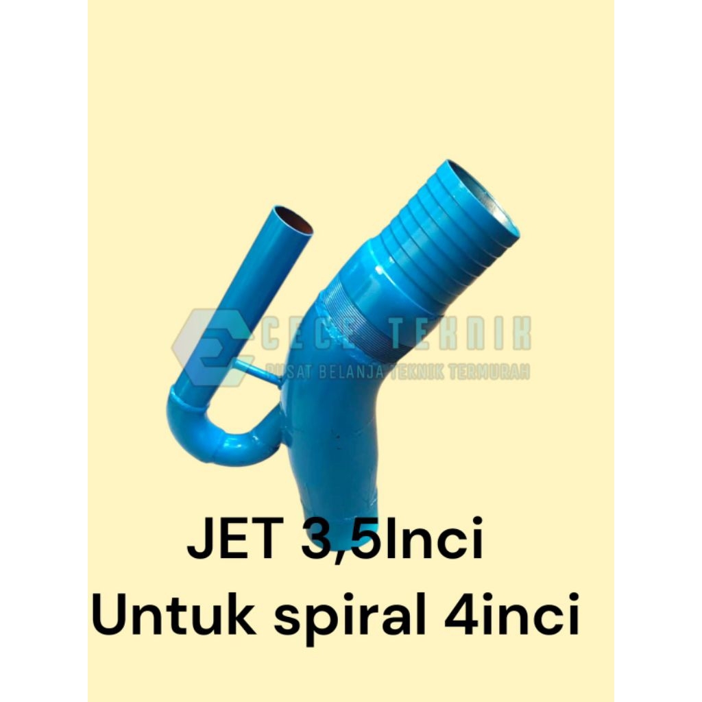 JET MOLO 3,5 INCI UNTUK SELANG SPIRAL 4 INCI