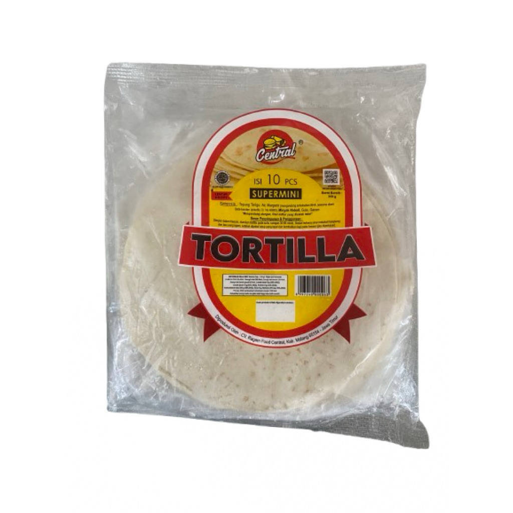 Tortilla Central Kulit Kebab Super Mini 16cm