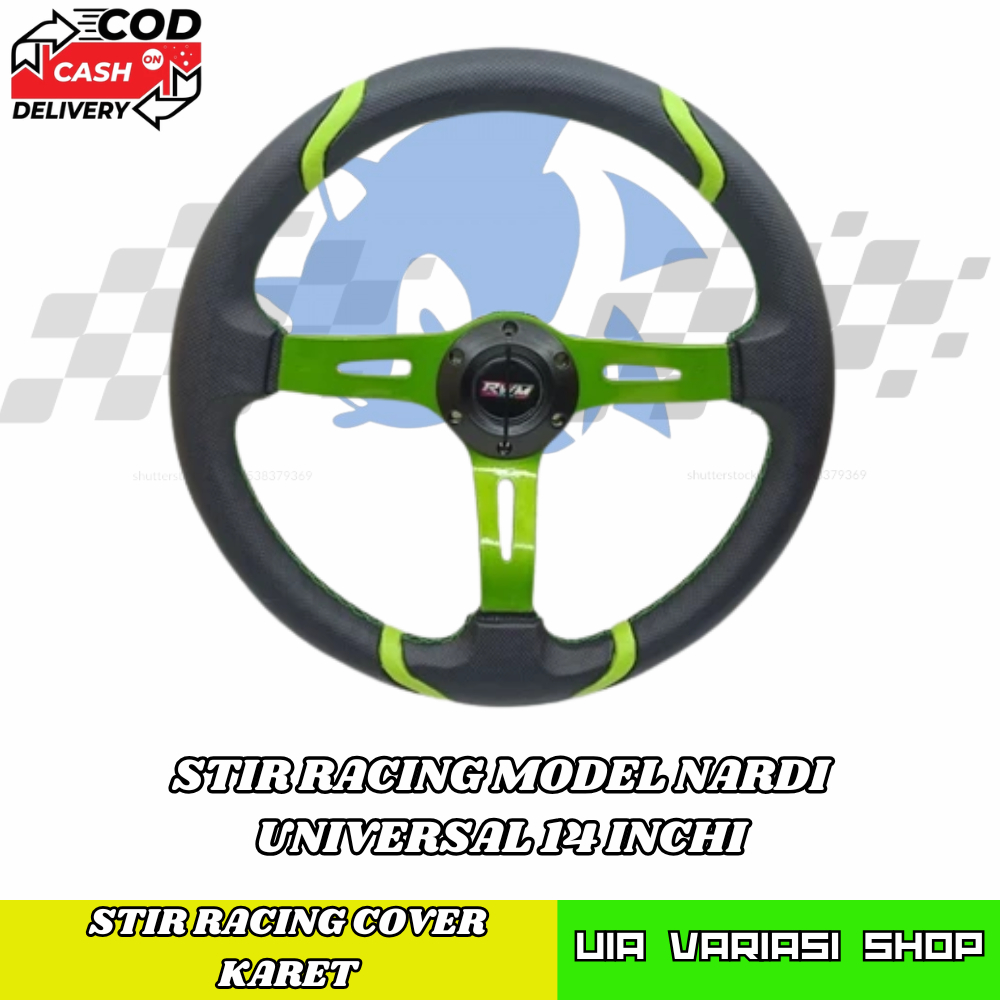 Stir Mobil Racing 13 Inch Stir Mobil Variasi 14 Inchi Universal