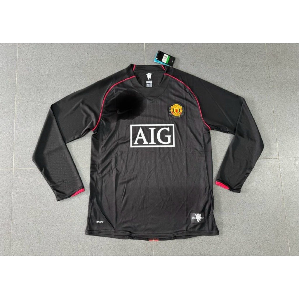Jersey Kaos Baju Bola MU Man Mancester Manchester Utd United Home Away 3rd Third Aig Longsleeve Long