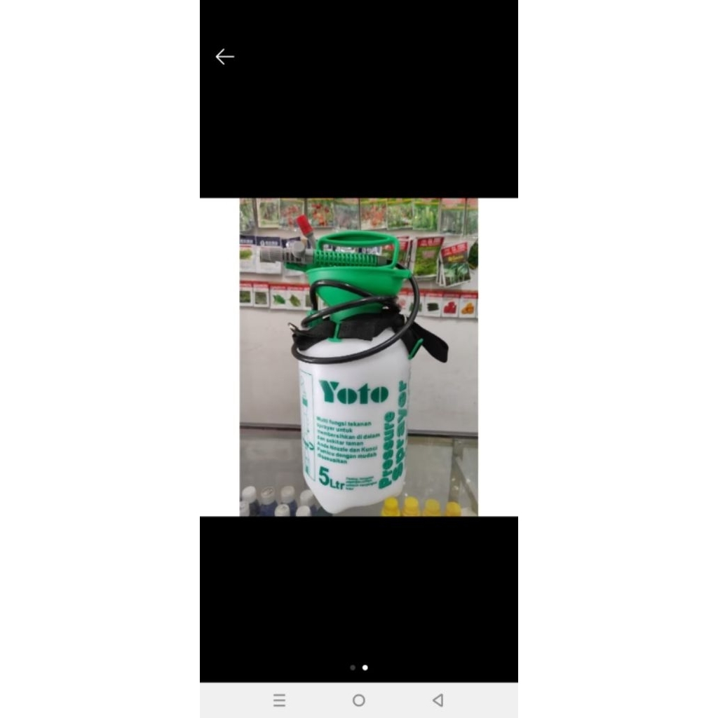 Sprayer Yoto 5 Liter