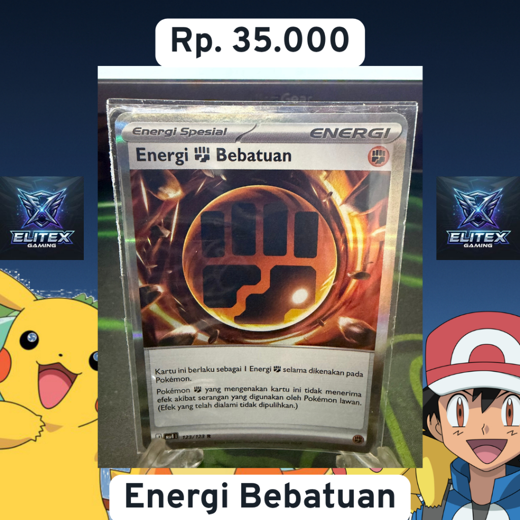 Pokemon Card Indonesia Energi Bebatuan
