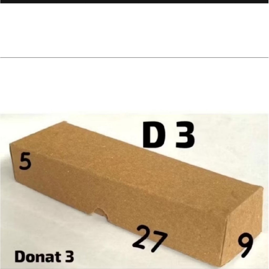 D3 isi 100 lmb dos laminasi cocok unt 3 donat