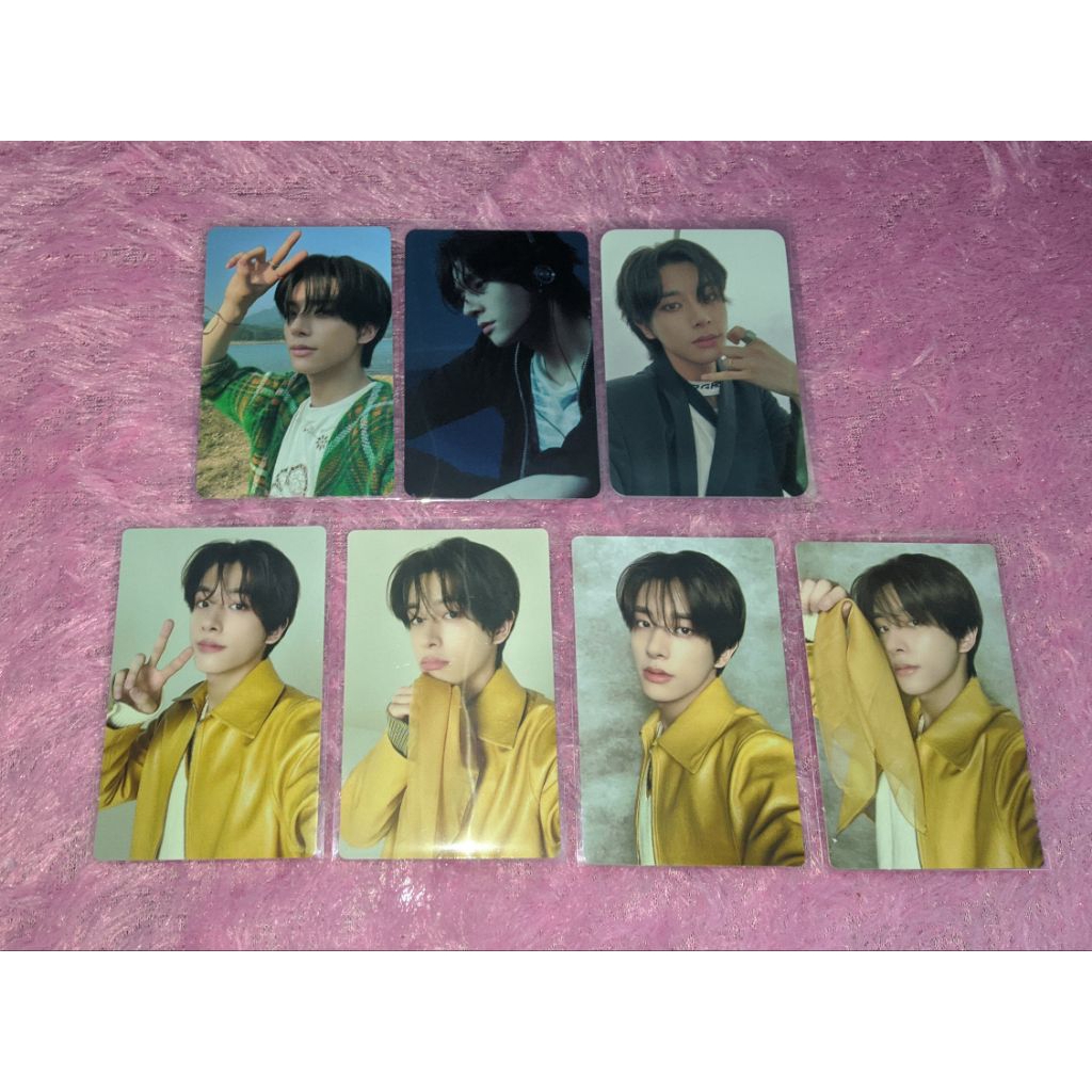 (READY STOCK | CLEARANCE SALE) PHOTOCARD PC JAKE SIM JAEYUN ENHYPEN OFFICIAL OFC, ORANGE BLOOD O:B P