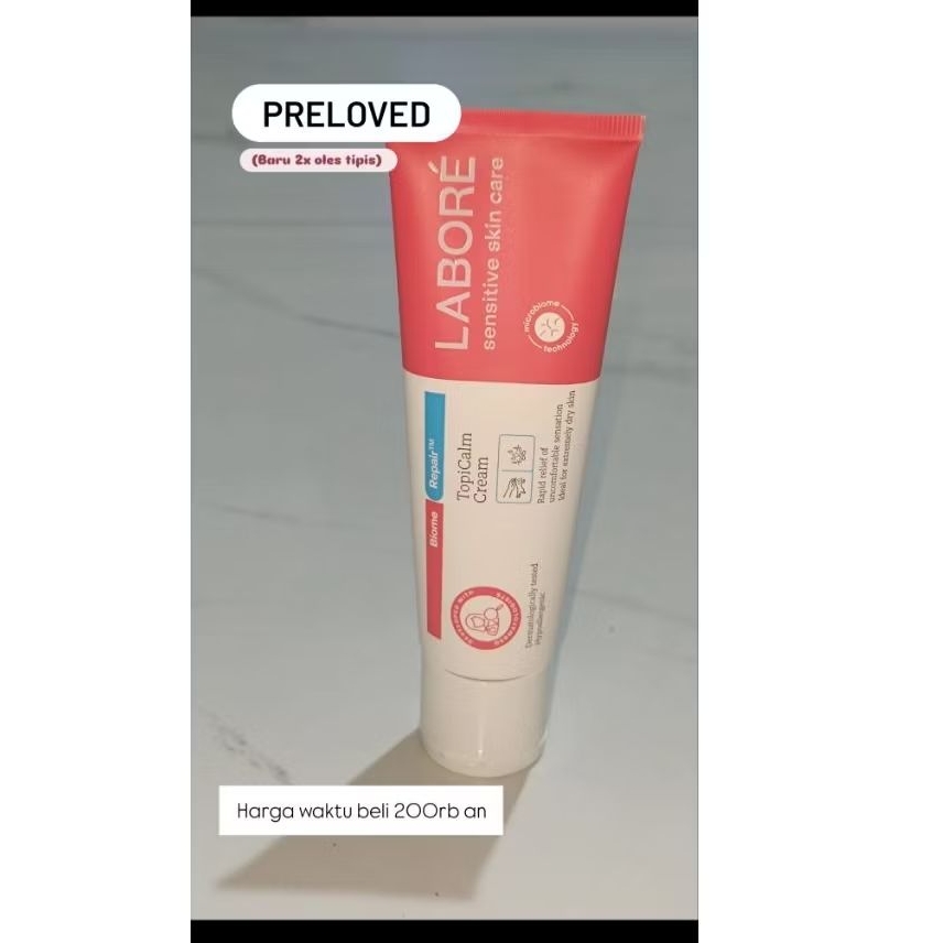 PL Labore Topicalm 85ml - Krim Pelembap Kulit Sensitif dengan Mikrobioma Terenkapsulasi - 85ml