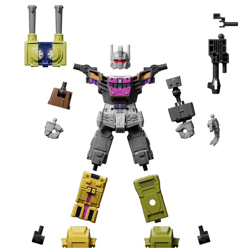 Blokees Galaxy Defender Bruticus Kit and Member Vehicle Vortex Blast Off Brawl Swindle Onslaught