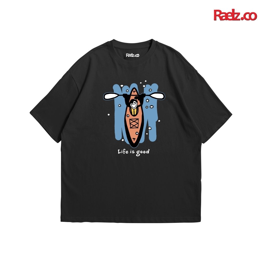 kaos life is good peria/wanita