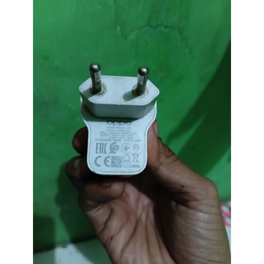 Travel Adapter 100% original copotan hp oppo thn 2021 fast carging