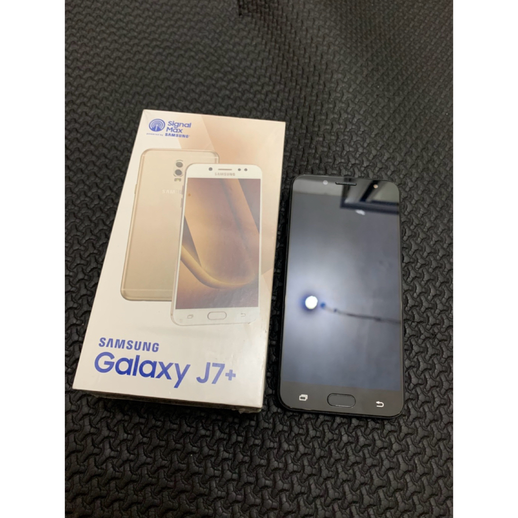 Samsung Galaxy J7+ RAM 4GB 32GB Terawat Normal Siap Pakai