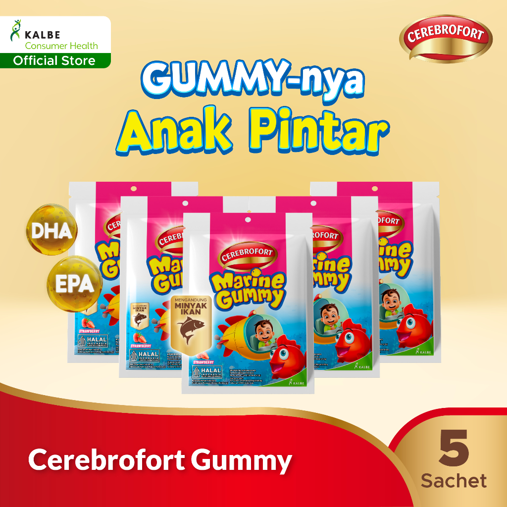 Cerebrofort Marine Gummy 5 Sachet