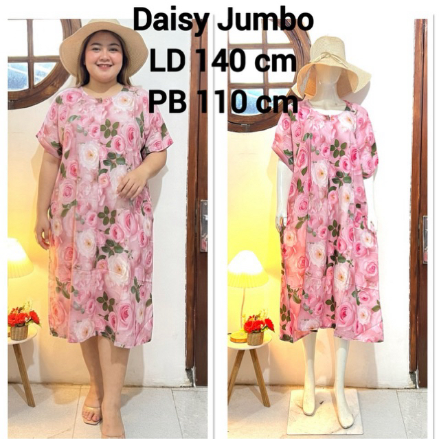 @DASTER.ALFATHIYA | Daisy daster jumbo LD 140 rayon viscose premium