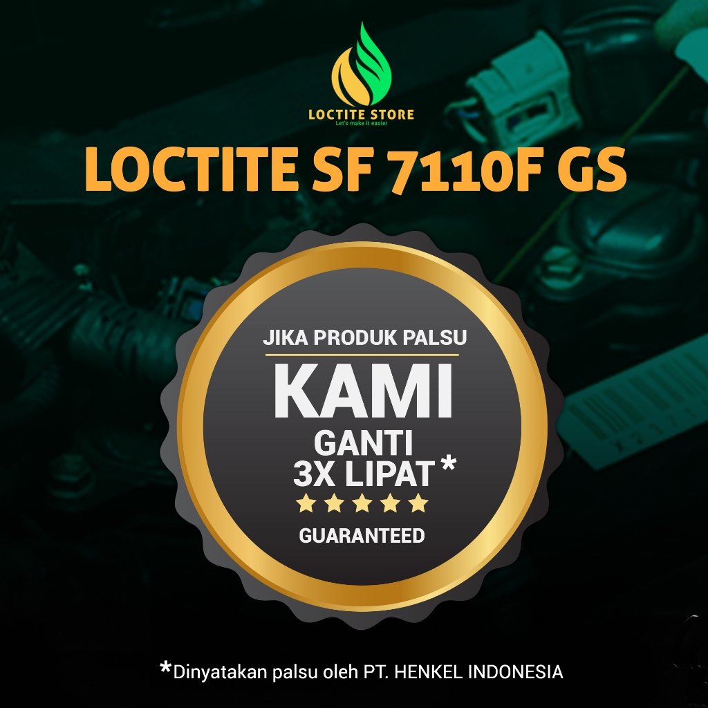 PEMBERSIH RUANG BAKAR LOCTITE GOLD SF 7110GS THROTTLE CLEANER