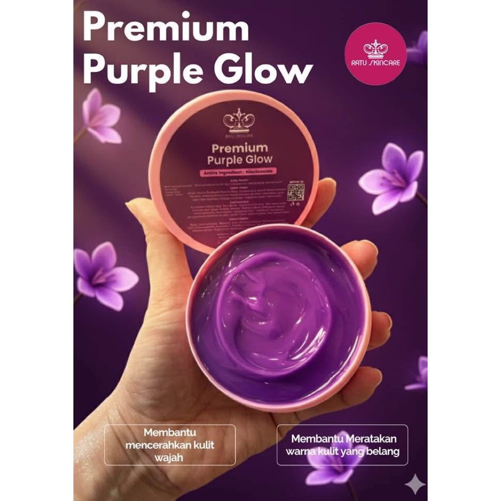 PREMIUM PURPLE GLOW HB DOSTING RATU SKINCARE