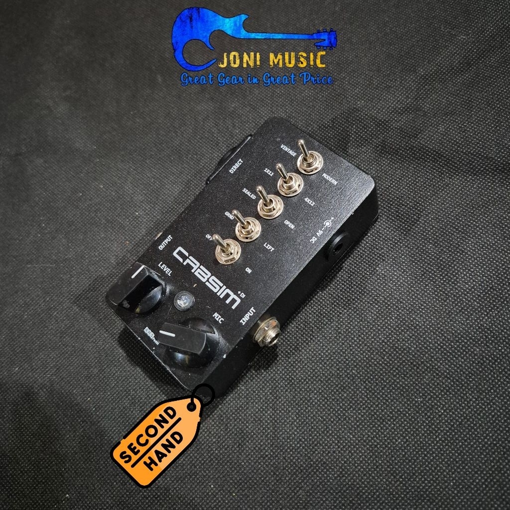 Efek Gitar AHS Pedal Cabsim Cabinet Simulator