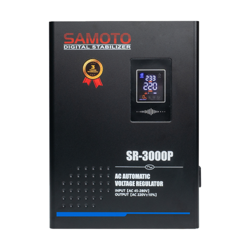 Samoto Stavol 3000P Digital Stabilizer Relay Stabilizer Samoto SR3000P