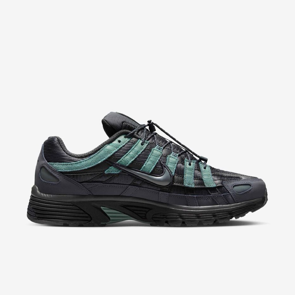 Sepatu Nike P-6000 - Anthracite Dark Smoke Grey Clay Green Iron Grey